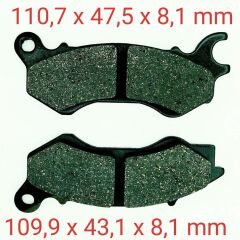 ÖN FREN DİSK BALATASI MASH 125i SFC 100 AUTOMATIC Xi SNAPPY Xi RKS NEWLİGHT