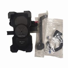 Telefon Tutucu Wireless (Kablosuz Şarj) Plastik Ayna Bağlantılı