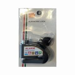 Alarmlı Disk Kilidi Siyah (Hatırlatma Kablosu Dahil)