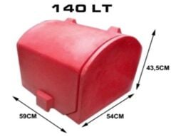 MAXEM PİZZA ÇANTA ROTASYON KIRMIZI 140 LT