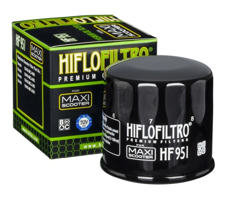 HIFLO YAĞ FİLTRESİ HF951 HONDA FORZA 250 2018 2021 FORZA 300 2013 2017 SILVERWING TMAX