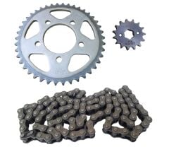 ÖN-ARKA DİŞLİ ZİNCİR SETİ 42-15T 428H-120L IND DRİFT L