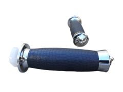 ELCİK SİYAH-NİKEL KARTAL BAŞLI NOKTA DESENLİ