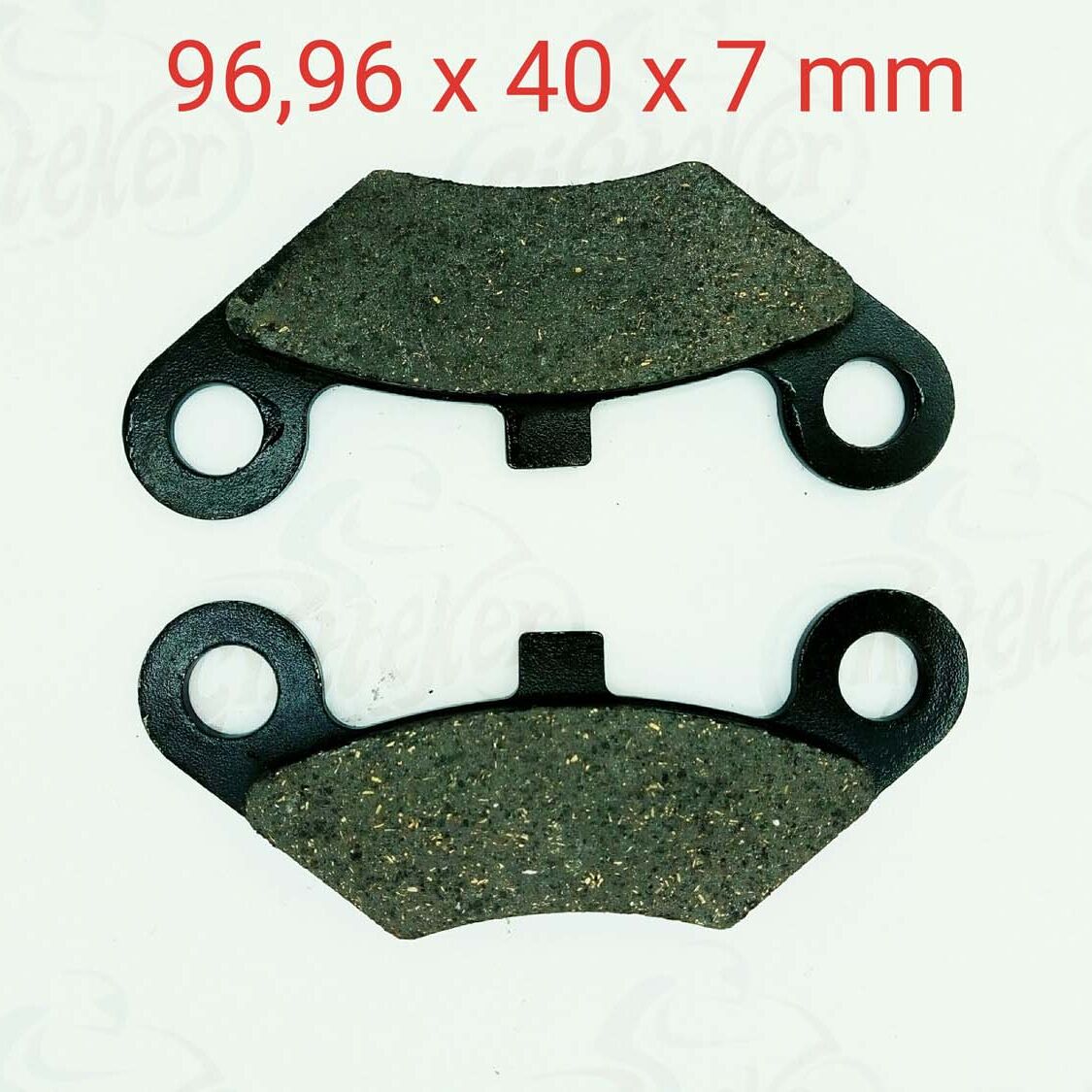 ATV VİPTRAC ARKA FREN DİSK BALATASI YUVARLAK DELİK 2 KULAK FA453 GOLD