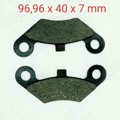 ATV VİPTRAC ARKA FREN DİSK BALATASI YUVARLAK DELİK 2 KULAK FA453 GOLD