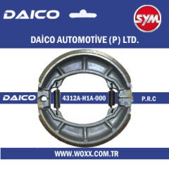 DAICO ARKA KAMPANA FREN BALATASI SYM FIDDLE II 125