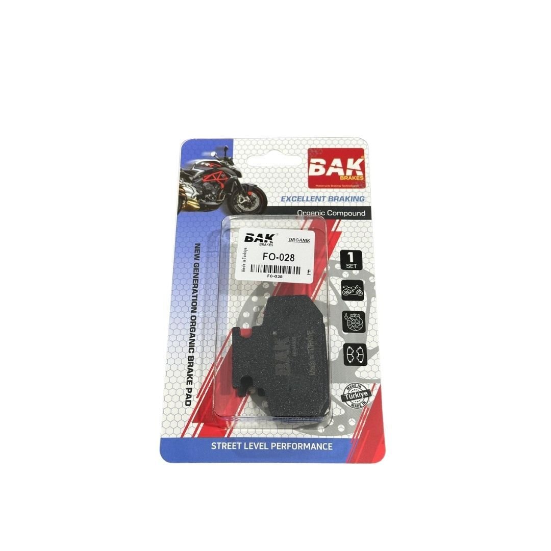 DİSK FREN BALATA ÖN ORGANİK BAK GRACE 202 - WILDCAT - GRACE202 PRO - NOVAX200