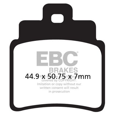 EBC SCOOTER DİSK FREN BALATASI /GTS250/JOYMAX250/GRAND DİNK 250