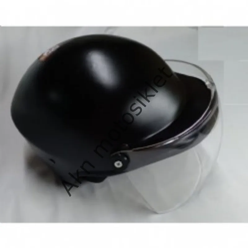 KASK CAMLI JOKEY SİYAH - B KALİTE