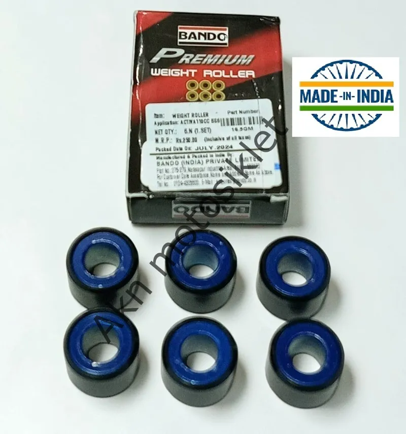 TAHRİK SETİ BANDO HİNDİSTAN 16,5 GR. 20-15 MM. JÜPİTER-NTORQ-ACTİVA 125İ-DİO-PCX