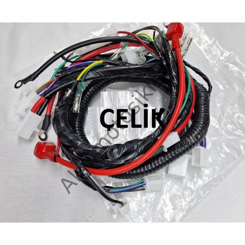MOTOSİKLET KABLO ELEKTRİK  TESİATİ ÇELİK CUB