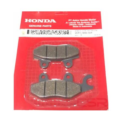 ÖN FREN DİSK BALATASI ORJİNAL HONDA CBF 150 06455-KRF-C92 KULAKLI