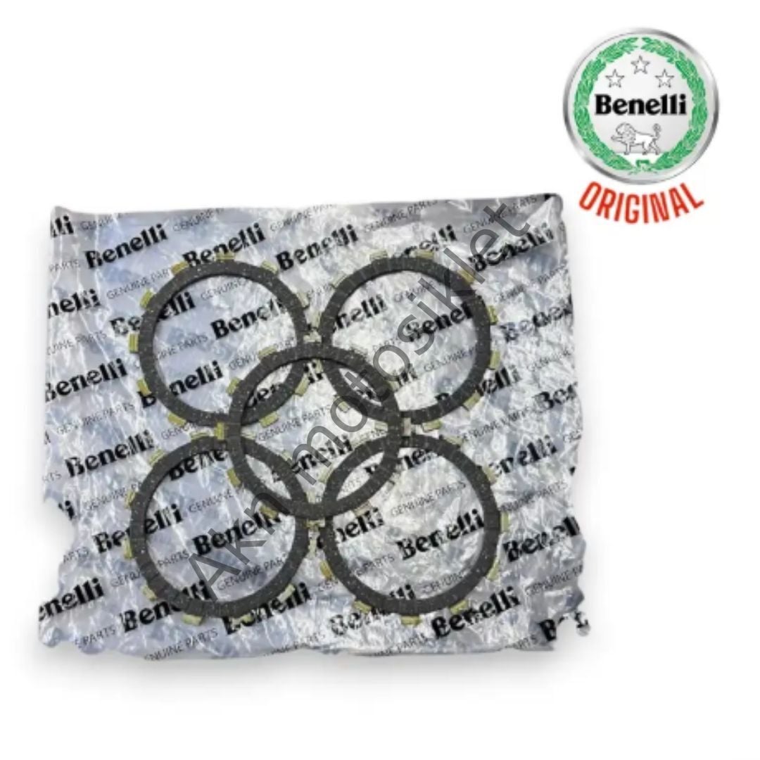 Benelli 125 S Debriyaj Balatası 5'li Set Orjinal