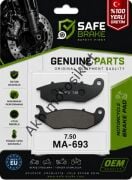 YARI SİNTER ARKA DİSK BALATA YUKİ HURACAN 250 PCX 125 -150 2018 APRİLLA UYUMLU