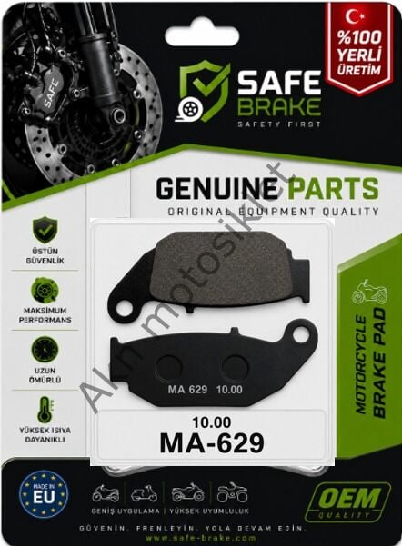 YARI SİNTER ARKA DİSK BALATA SR CF NK 250 CB 125 UYUMLU 20242013