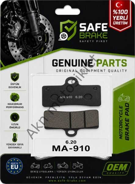YARI SİNTER ÖN DİSK BALATA NK250 ABS SR 250 R250 UYUMLU