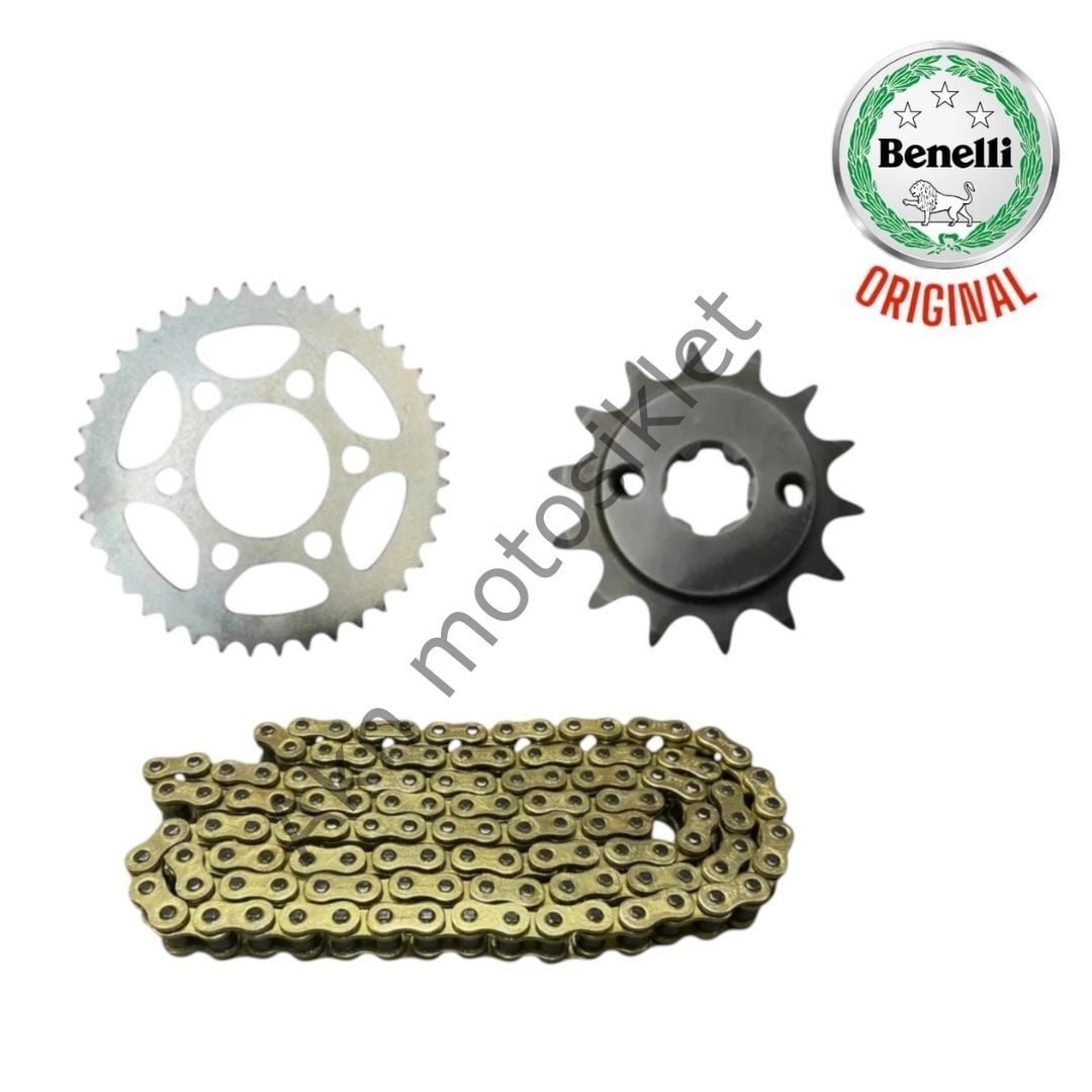 Benelli 125 S Zincir Dişli Set Orjinal