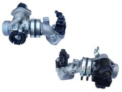 KARBURATÖR GAZ KELEBEK GÖVDESİ KOMPLE RKS NEWLİGHT 125 - NEWLIGHT PRO - BRILLIANT125 - PESARO125 - KUBA NEWLIGHT PRO