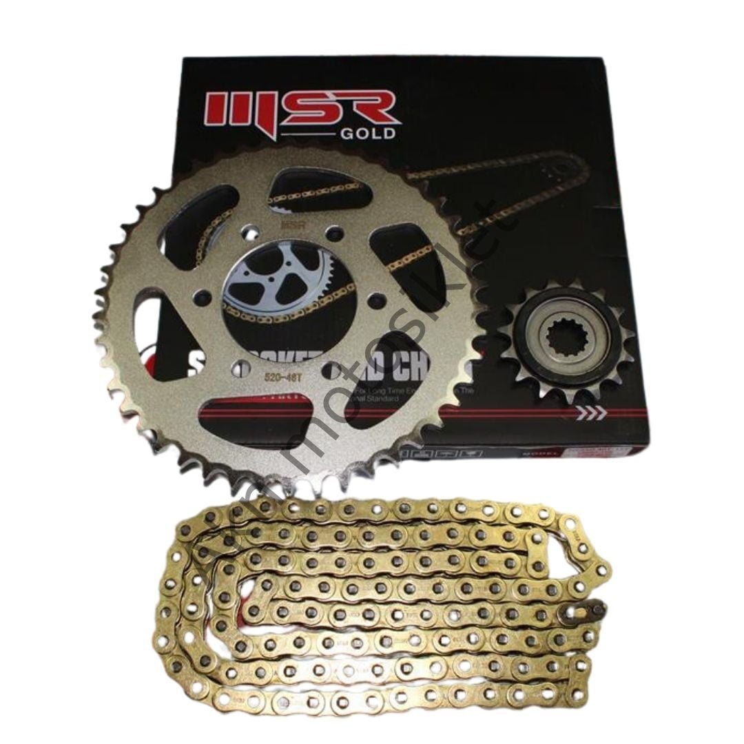 Cf Moto Nk650 Zincir Dişli Seti Gold 15T-46T- 520HO - 118 Bakla