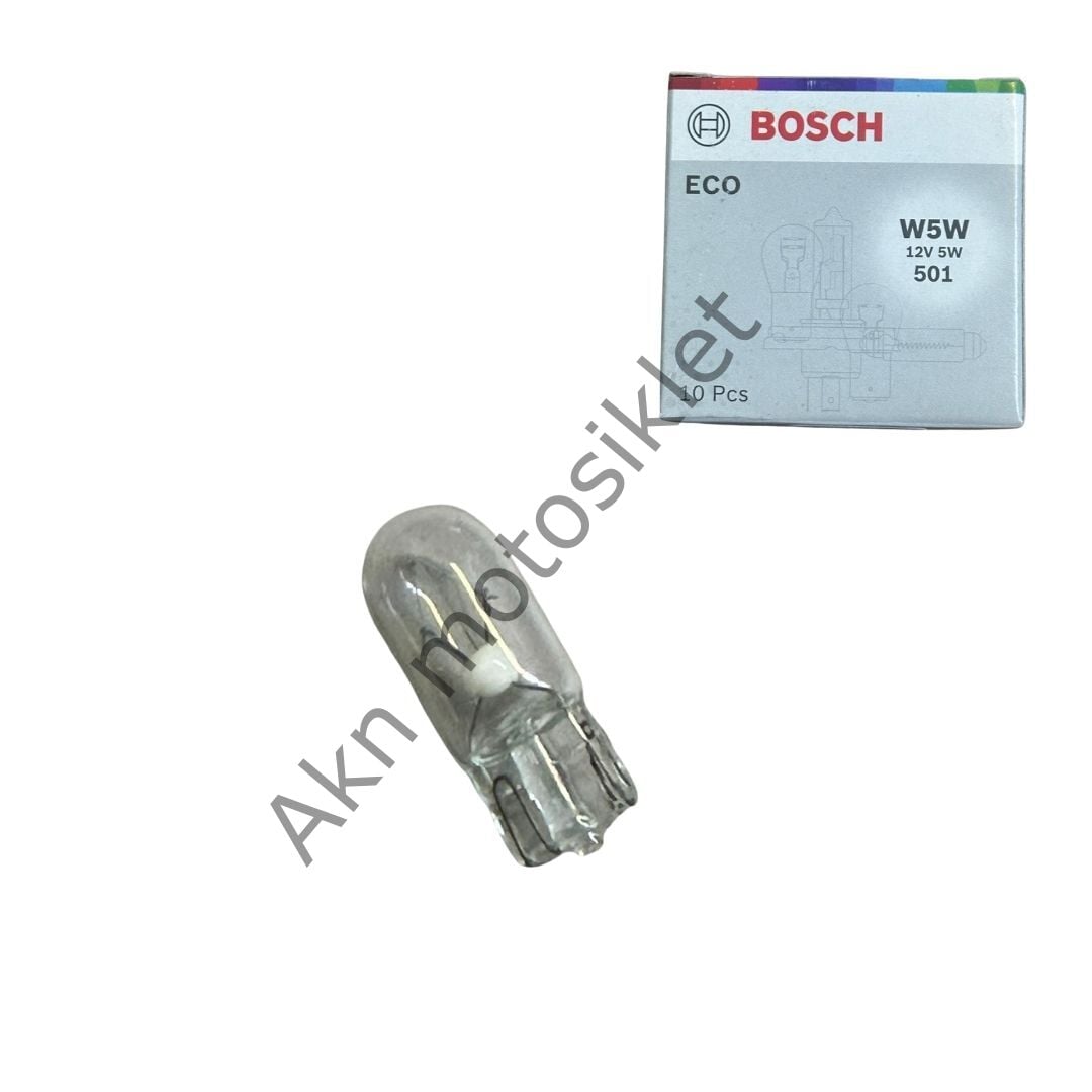 Dipsiz Ampul 12V 5W Bosch 1 Adet Fiyatı