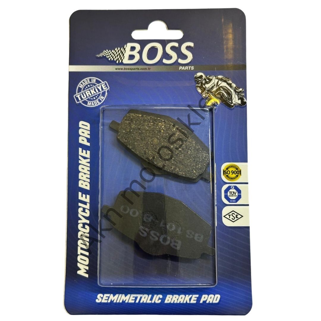 Disk Fren Balata Arka Boss Rks Vrs 125, Freccia 150, Yamaha Ybr Ön