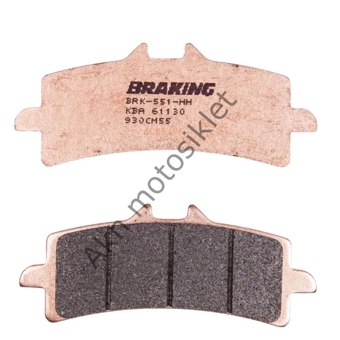 Disk Fren Balata Sinterli Braking Cf Moto CLX 700 Sport, Aprilia, Ducati, Honda Cbr 1000RR Sp, Kawasaki Ninja H2, Ktm 690 Duke R,1190 RC8Suzuki Gsx, Yamaha Yzf R1