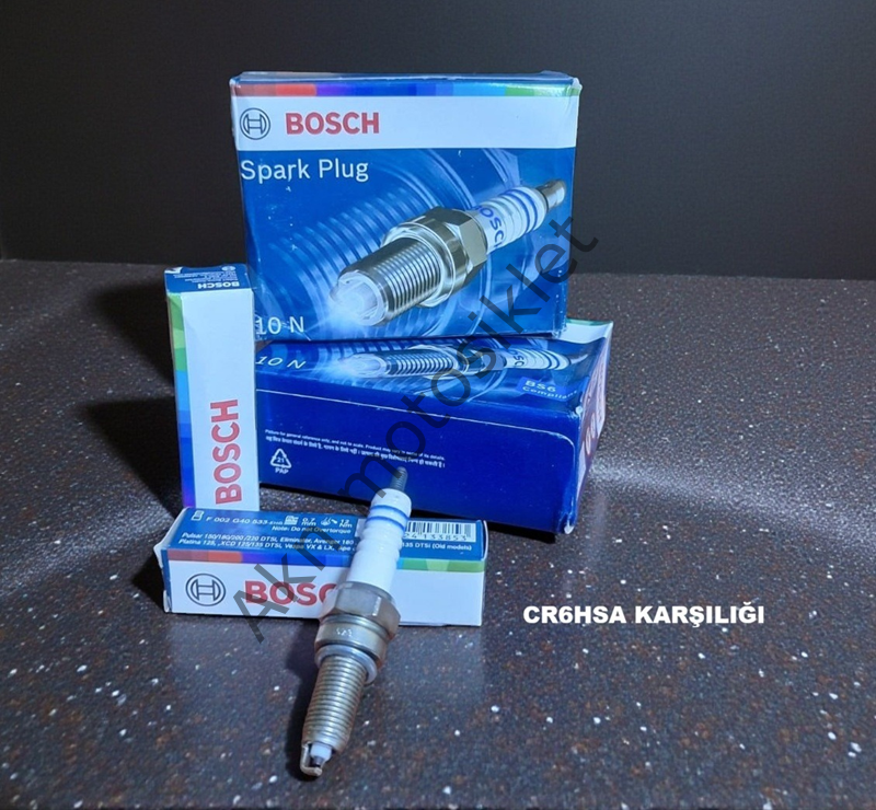 BUJİ BOSCH CR6HSA KARŞILIĞI / VİRAGO XV 250, DELİGHT 115, ACTİVA 100, FİZY 125, BAJAJ BOXER BM 150