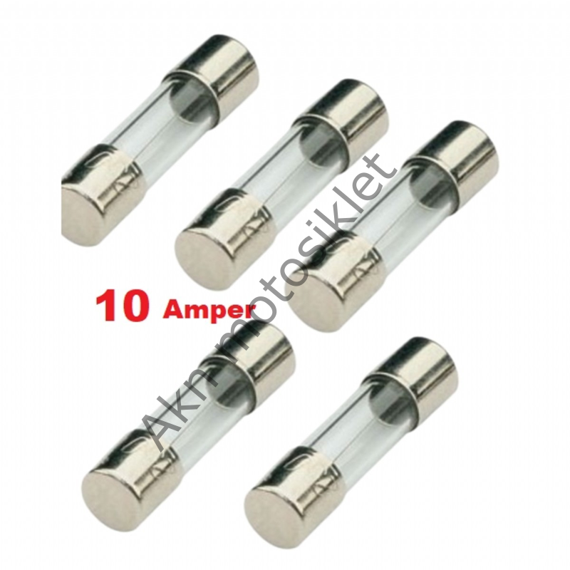 CAM SİGORTA 10 amp (100 adet)
