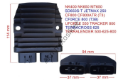 KONJEKTÖR-REGÜLATÖR-NK400-650-650 MT-CF800-UFOCE 550-JETMAX 250-TERRALENDER 500-625-800-TRK800-625