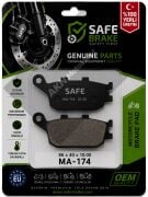YARI SİNTER HONDA CBF 600 CBR YAMAHA R6 R1 SUZUKİ GSR UYUMLU ARKA BALATA