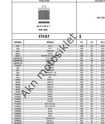 YARI SİNTER SYM 125 CC ARKA DİSK BALATA