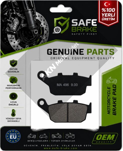 YARI SİNTERCF MOTO  NK 150  ZONTES 125 ARKA DİSK BALATA