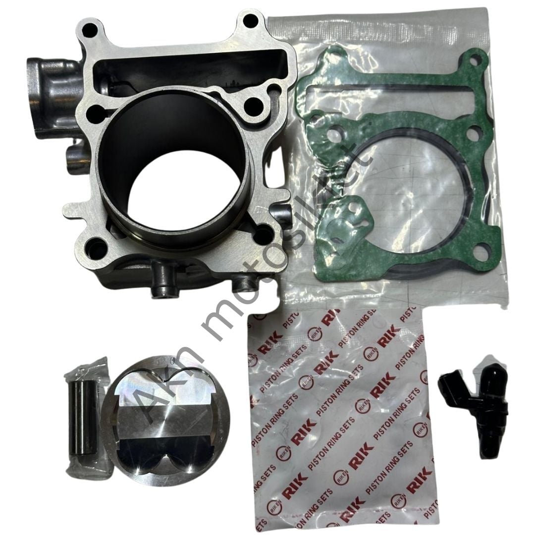 Honda Pcx 2021-2024 4 Subap 180cc Modifiye Silindir Kit 62mm Rik Segman Yeni Dizayn Arp Enjeksiyon Dahil