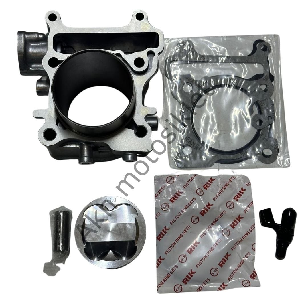Honda Pcx 2021-2024 4 Subap 180cc Modifiye Silindir Kit 63mm Rik Segman Ens Taiwan Enjeksiyon Dahil