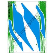 Honda Pcx 2021-2024 Uyumlu Geniş Far Üstü Film Mavi