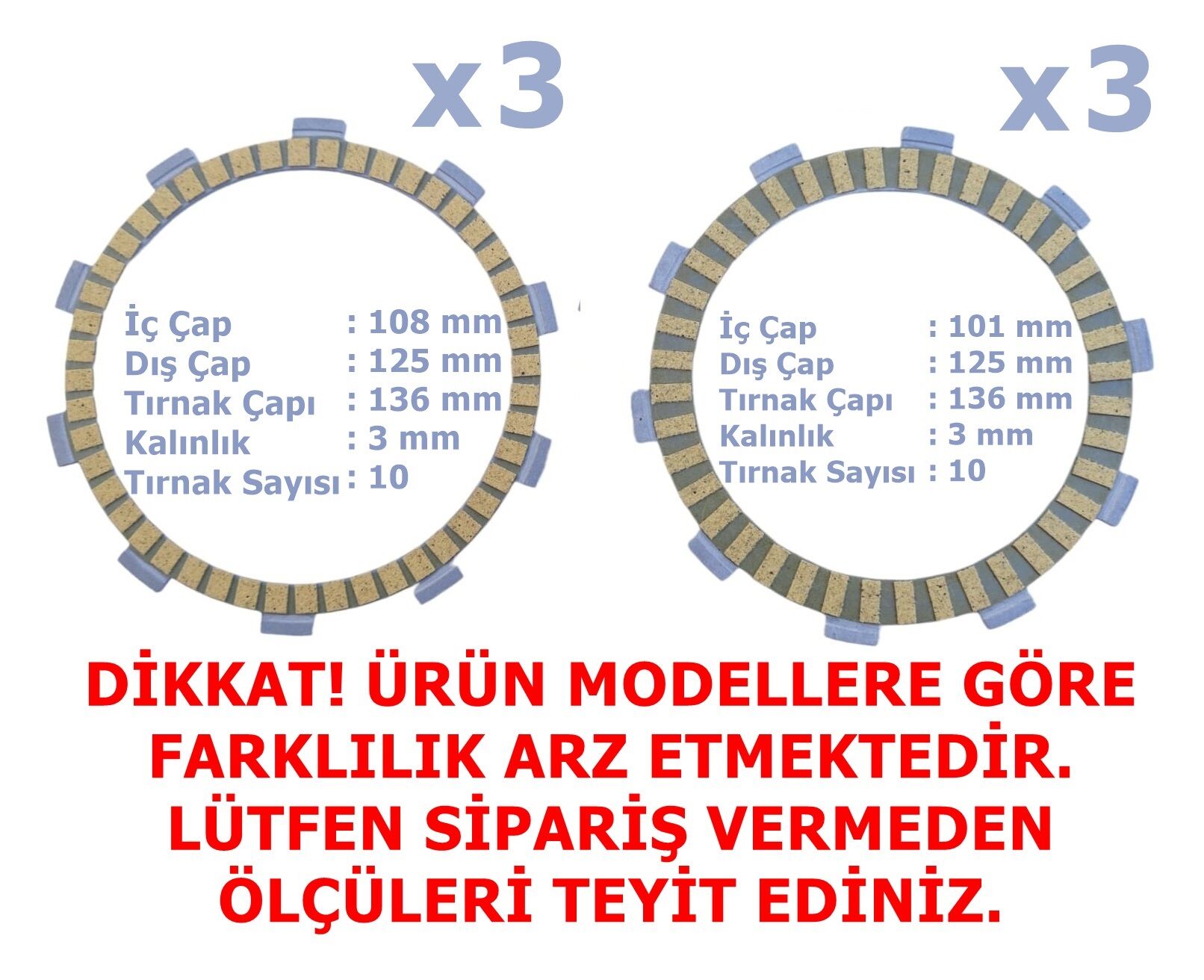 Debriyaj Balatası Hindistan [CF Moto] NK250 2023-2024