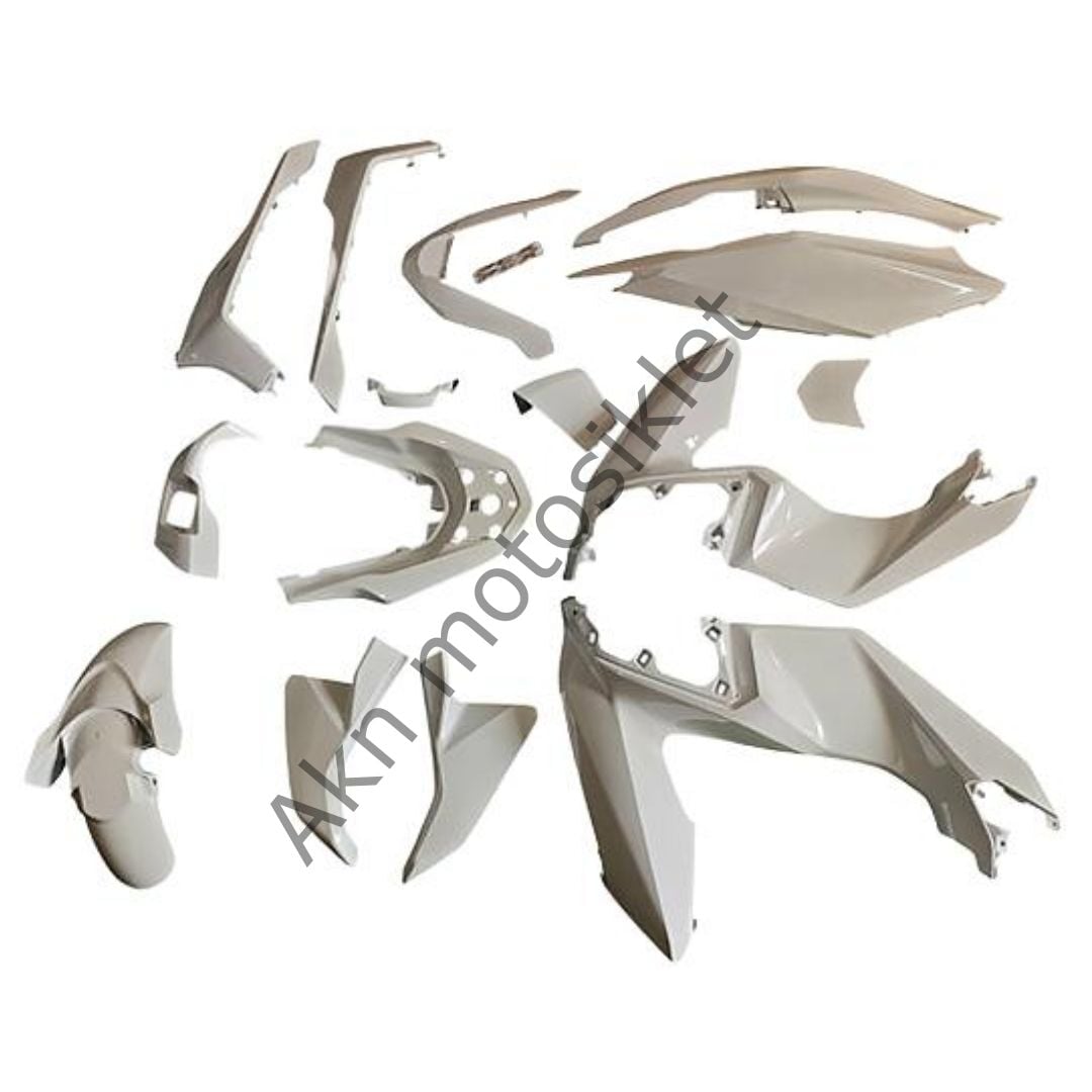 Honda Pcx Delux 2025 Kaporta Grenaj Seti Beyaz