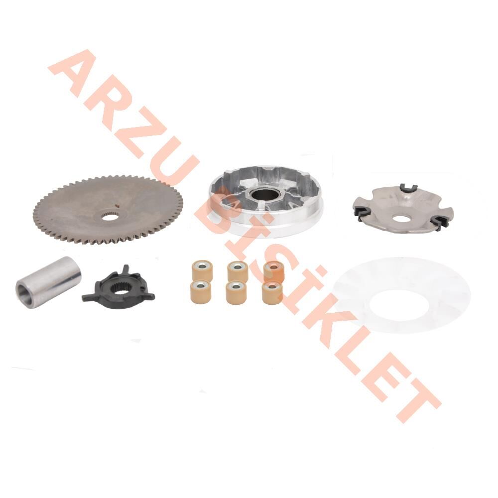 EFM OEM ÖN DEBRİYAJ VARYATÖR KOMPLE 50CC-80CC SCOOTER RAPID REVIVAL KUBA