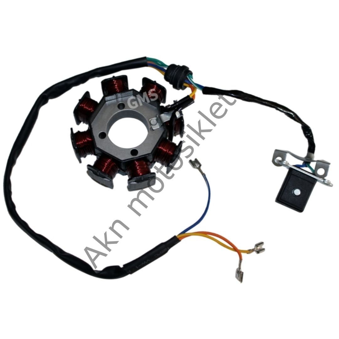 Kuba Statör 8 Sargı 3 Kablolu