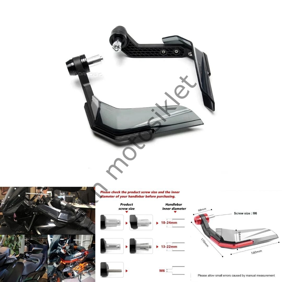 Manet Elcik Koruma Takım Dancaro Siyah