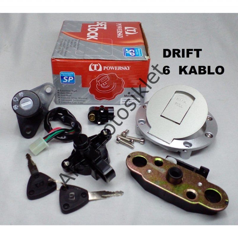 KONTAK SETİ DRIFT - 6 kablo 125-150