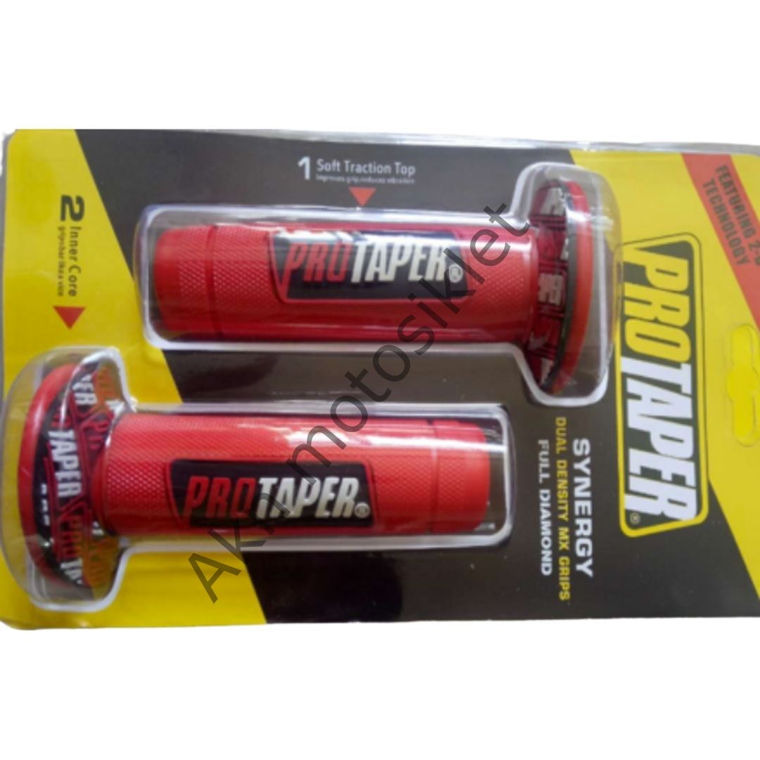 Motosiklet Elcik Universal Protaper Kırmızı