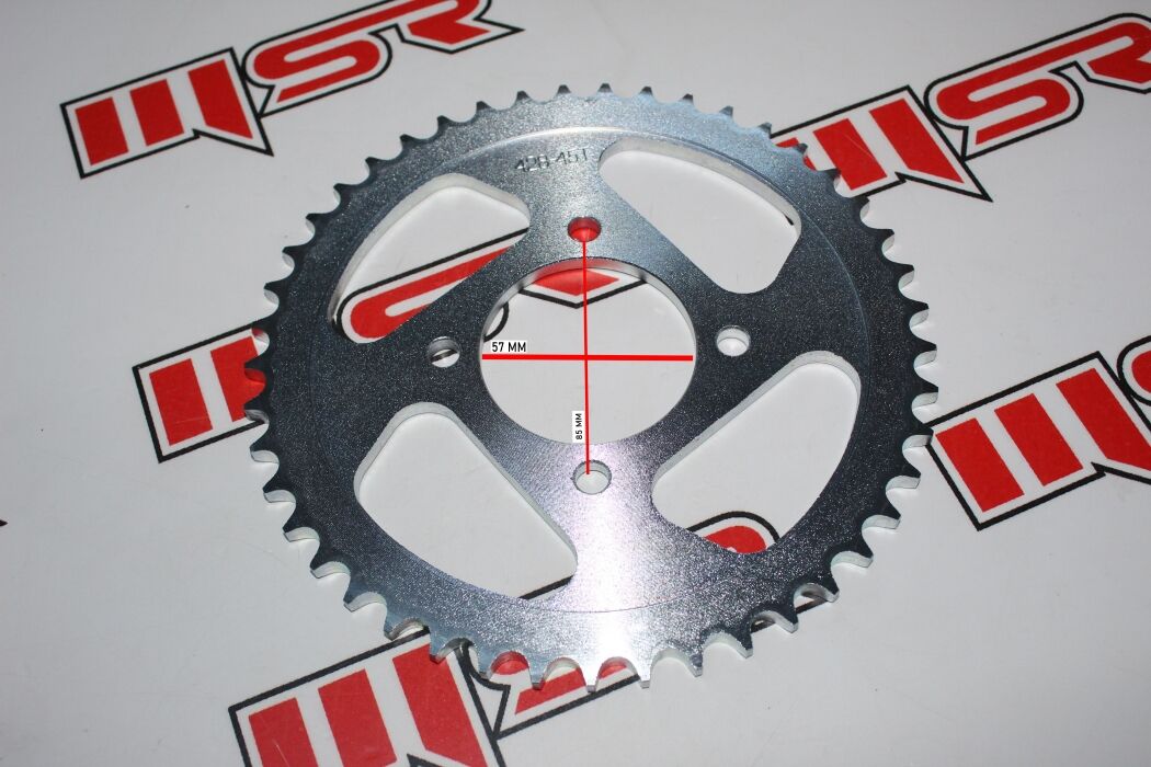 MSR ARKA DİŞLİ 45T CF MOTO NK 150 428 ZİNCİR İÇİN