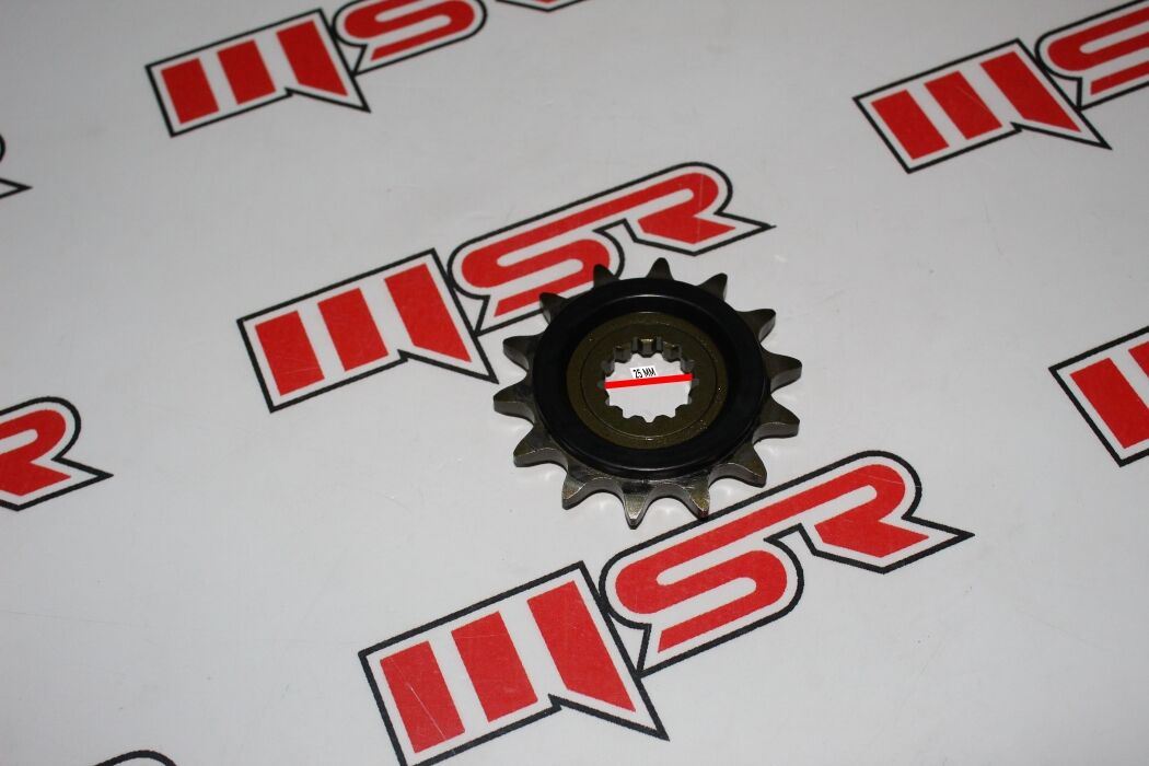 MSR ÖN DİŞLİ 14T KAUÇUKLU CF MOTO NK400 520 ZİNCİR İÇİN