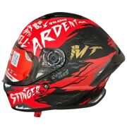 Motosiklet Kaskı MT FF-126 Stinger 2 Ardent B5 Gloss Matt Full Face Kapalı