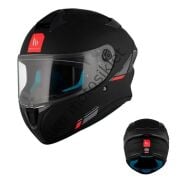 Mt Targo FF106B Full Face Kask Pure A1 Mat Siyah, ECE / DOT Sertifikalı, Polikarbon Kabuk