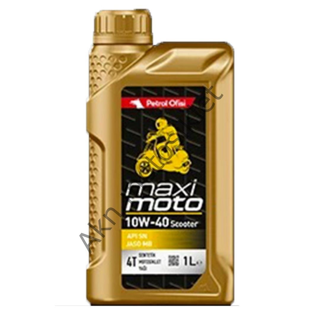 Petrol Ofisi Maximoto 10W-40 Scooter 1L Sentetik Teknoloji