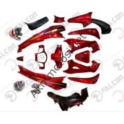 MOTORAN TORRO KAPORTA SETİ KIRMIZI (FAR + STOP) DAHİL