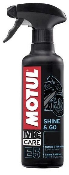 MOTUL E5 SHINE & GO HIZLI YIKAMA VE CİLA PLASTİK YÜZEY PARLATICI