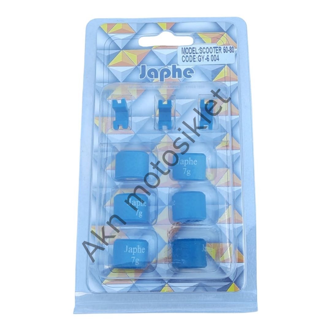 Scooter 50cc-80cc Tahrik Seti Ve Kızak Kayma 7gr 16x13mm